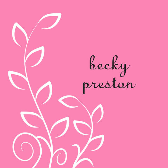 Sweet Pink Vine Enclosure Cards